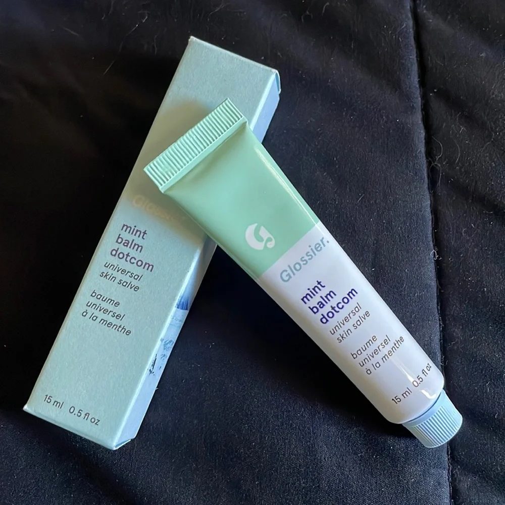 Glossier Mint balm dotcom universal skin salve - Picture 1 of 3